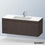 Duravit Vero Air Waschtisch mit L-Cube Waschtischunterschrank mit 1 Auszug LC6919O7272