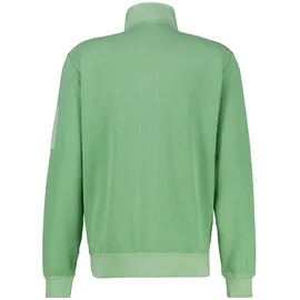 Lerros Sweatjacke in Zig-Zag-Struktur", - Sage Green - S