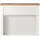 OTTO home Unterschrank OTTO HOME "KS-Westminster", weiß (pinie weiß dekor), B:130cm H:105cm T:60cm, Schränke, Unterschrank, Küchentheke frei im Raum stellbar, Höhe 105 cm, exclusiv by Otto