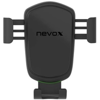 Nevox Wireless Fast Car Charger - 10Watt - QI-Standard Schwarz Kabelloses Aufladen Auto