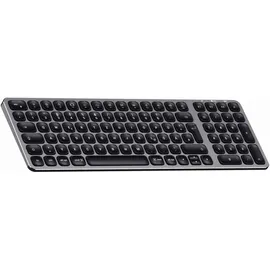 Satechi Aluminium Slim Bluetooth Backlit Tastatur kabellos space grey