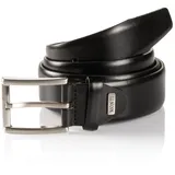 Monti Herrengürtel Synthetik Leder 100 schwarz 100