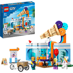 LEGO City 60363 Eisdiele Bausatz, Mehrfarbig