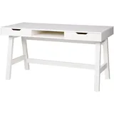 Woood Schreibtisch Nikki 140cm, Weiß