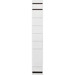 Ordneretikett schmal/lang sk Papier weiß 10 St./Pack.