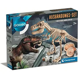CLEMENTONI Galileo Discovery Ausgrabungs-Set Skelett Dinosaurier