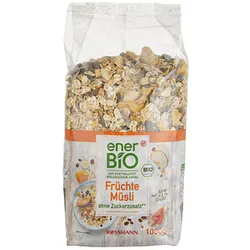 enerBiO Bio Früchte Müsli 1,0 kg