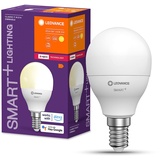 Ledvance ZIgbee e14 LED Lampe, smart home P40 Leuchtmittel mit 4,9 W (470Lumen) ersetzt 40W Glühbirne, dimmbar, Warm weiß (2700K), kompatibel mit Philips Hue, Alexa, google oder App, Lampe im 1er-Pack