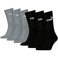 Puma Socken CREW SOCK in 666 - black/grey |