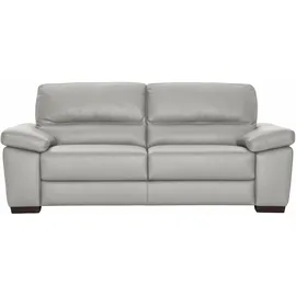 Calia Italia Couch Leder 3-Sitzer Braun