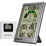Bresser Hygrometer BRESSER Thermo-Hygrometer mit Lüftungsempfehlung VentAir V grau