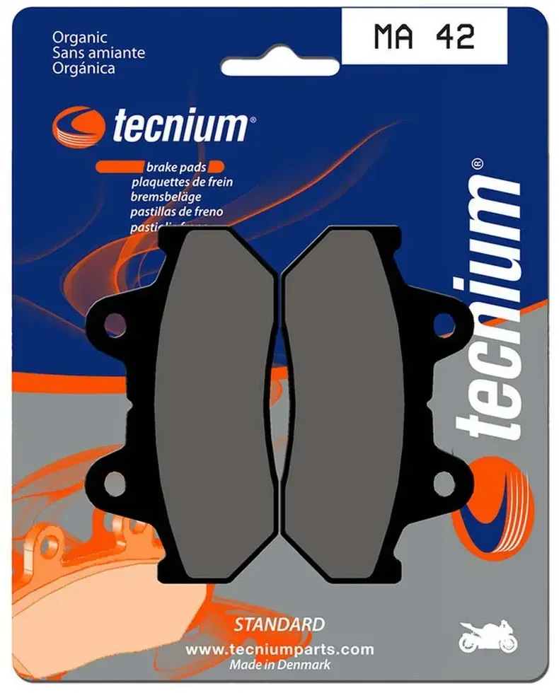 Tecnium Ma42 Organische Bremsbeläge - Black - One Size