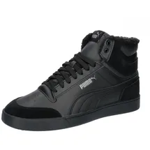 Puma Shuffle Mid Fur Herren Schwarz/Steel Gray 37