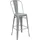 MCW Barhocker Metall grau