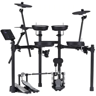 ROLAND TD-07DMK elektronisches V-Drums Kit, Legendäres zweilagiges Mesh-Head-Kit mit herausragender Ausdruckskraft und Spielbarkeit, Bluetooth Audio & MIDI