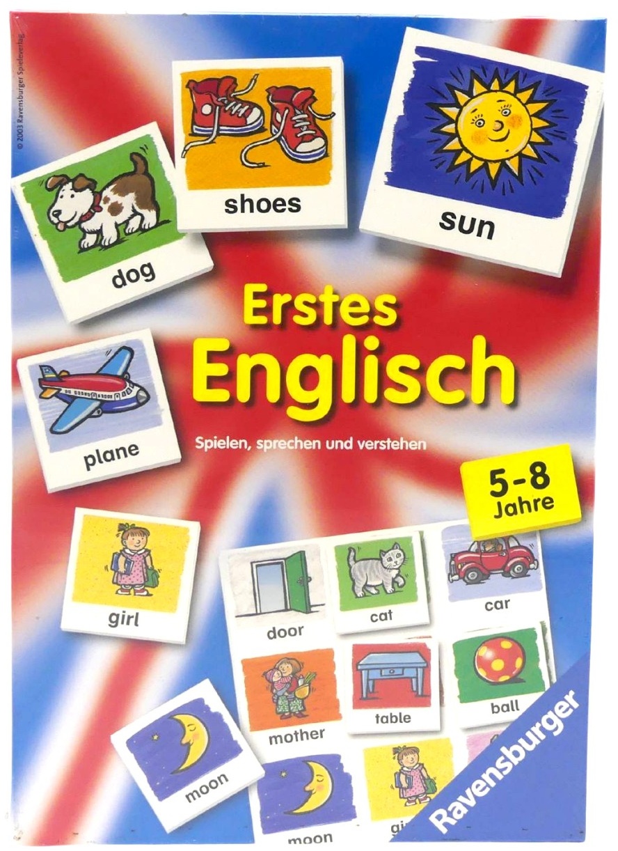 Ravensburger Erstes Englisch Lernspiel Kommunikation Konzentration Gedächtnis...