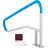 Vevor Pool-Handlauf Edelstahl weiß 1395 x 810 x 100 mm