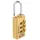 Burg Wächter Vorhängeschloss Combi-Lock 80 15M gold, 1 St.