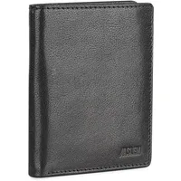 JASLEN - Geldbörse Herren Leder - Herren Geldbörsen Leder mit RFID Schutz - Geldbörse Herren Klein - Geldbeutel Herren Leder - Geldbörse Herren. Geldbeutel, Black-Tan