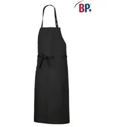 Latzschürze lang (Weite 75cm) 1900 400 schwarz, Größe 75/100 - schwarz - 75