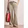 STREET ONE STREET ONE, Damen, Gr. 40, Länge 30, beige (cobble stone (länge 30)), Web, Obermaterial: 59% Polyester, 40% Viskose, 1% Elasthan, unifarben, loose fit lang, Hosen Jogginghose, mit elastischem Bund