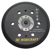 RODCRAFT 150 mm Klett Teller 15 Loch