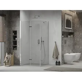 Mexen Lima Klappdusche mit Falttür 85 x 190 cm transparent/Chrom 856-085-100-01-00