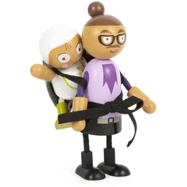 Small Foot Company Biegepuppen-Familie mit Baby (12426)
