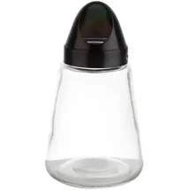 APS Snackspender Behälter aus Glas, Schraubdeckel aus Edelstahl, Ø 8,5 cm, Höhe 15,5 cm