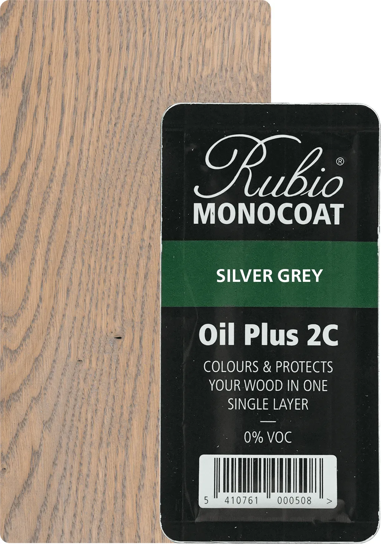 Rubio Monocoat Oil Plus 2C Silver Grey 6ml (A) - 6ml [Probe]