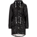 Schmuddelwedda Regenmantel Damen Schwarz XL
