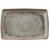 ARTHUR KRUPP 67384B29 Arthur Krupp Rechteckiger Teller Cm 35x22 Galaxy Venus Stoneware