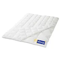 HANSKRUCHEN Bettdecke Daunen 200x200 cm Ganzjahresbettdecke waschbar Allergiker Steppdecke atmungsaktiv Daunendecke weiss - Weiß