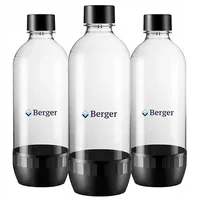 Berger 1 L Flaschen-Set (3 Stück) kompatibel mit SodaStream