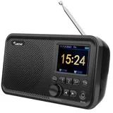 Leicke LEICKE DAB+ Radio + Bluetooth Lautsprecher (EP18227) Digitalradio (DAB) (Digitalradio (DAB), FM-Radio, Bluetooth Lautsprecher)