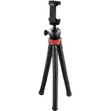 Hama FlexPro für Smartphone, GoPro und Kameras, mit Gelenkfüßen, Höhe 27 cm)