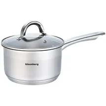 Klausberg POT WITH LID 12cm KLAUSBERG KB-7131 0,5L, Pfanne + Kochtopf, Silber