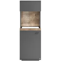 Set One by Musterring Highboard Lancaster Dekor Grau