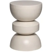 sweeek Beistelltisch, Couchtisch, Nachttisch Metall, Ø32 x H44,5cm