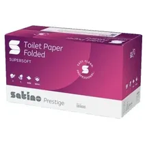 Satino Einzelblatt-Toilettenpapier 2-lagig 9000 Tücher