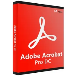 Adobe Acrobat Pro DC 1 Jahr