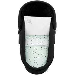 Kikkaboo Kinderwagen Bettwäsche-Set Bär 6tlg Decke 80 x 60 Kissen 35 x 26 Laken grün