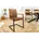 Riess-Ambiente Stuhl LOFT vintage braun Eisengestell Esszimmerstuhl Freischwinger Industrial