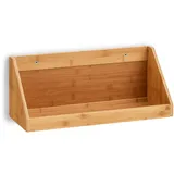 Zeller Wandregal 50 x 20 x 20 cm Braun