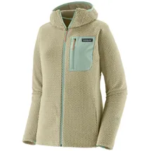 Patagonia R1 Air Full-Zip Hoody Fleecejacke Beige M