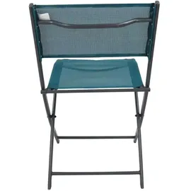 VCM Gartenstuhl 2er Set Türkis