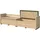 Weka Sitztruhe optionale Erweiterung für Gartenhaus Killarney Beige 50 x 63 x 235 cm