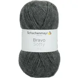 Schachenmayr 9807589-08319 Handstrickgarne, 100% Polyacryl, Mittelgrau meliert, onesize