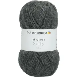 Schachenmayr 9807589-08319 Handstrickgarne, 100% Polyacryl, Mittelgrau meliert, onesize