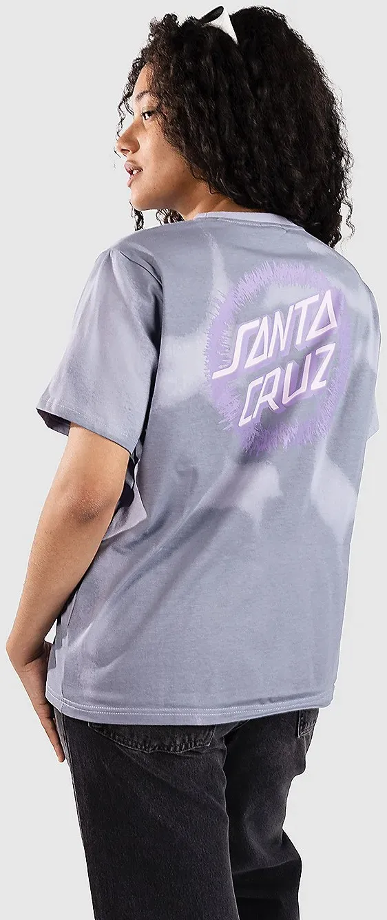 Santa Cruz Dizzy Dot T-Shirt acid cloud Gr. 6
